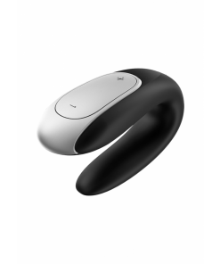 Dubbel Plezier - Partner Vibrator - Zwart