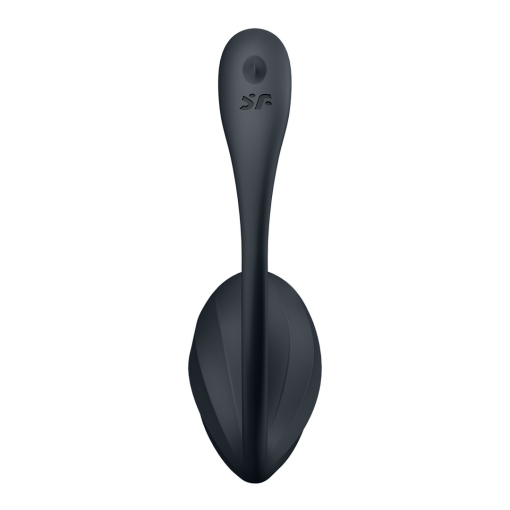 Ribbed Petal Connect App - Draagbare Koppel Vibrator - Zwart - Afbeelding 5