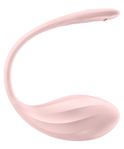 Ribbed Petal Connect App - Draagbare Koppel Vibrator - Roze