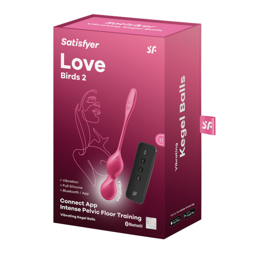 Love Birds 2 - Kegel Oefeningen en G-spot Stimulatie - Roze - Afbeelding 2