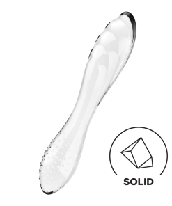 Dazzling Crystal 1 - Glas Dildo - Transparant