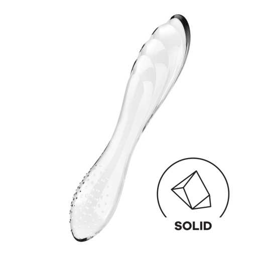 Dazzling Crystal 1 - Glas Dildo - Transparant