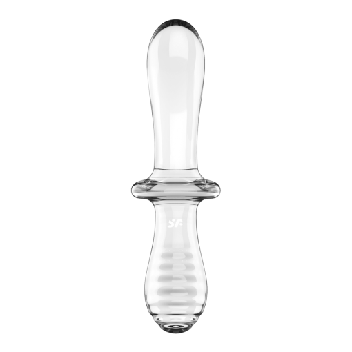 Dubbele Crystal - Glazen Dildo - Transparant - Afbeelding 4