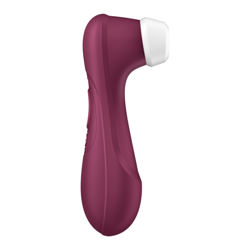 Pro 2 Generatie 3 - Double Air Pulse Vibrator - Liquid Air en Connect App - Wijnrood - Afbeelding 5