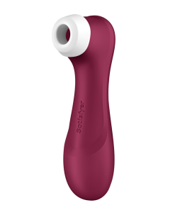 Pro 2 Generatie 3 - Double Air Pulse Vibrator - Liquid Air en Connect App - Wijnrood