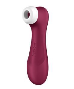 Pro 2 Generatie 3 - Double Air Pulse Vibrator - Liquid Air - Wijnrood