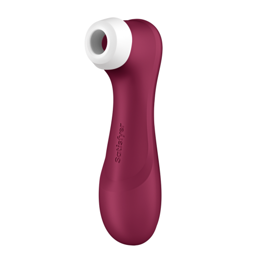 Pro 2 Generatie 3 - Double Air Pulse Vibrator - Liquid Air - Wijnrood