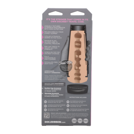 Charly Summer - ULTRASKYN Pussy Masturbator - Vanille - Afbeelding 3