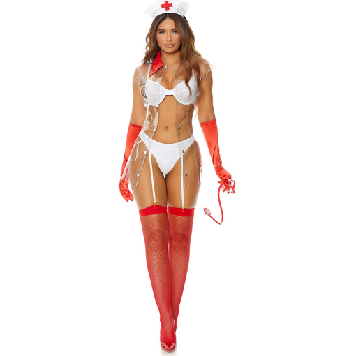 Nurse Me - Sexy Nurse Costume - L/XL - Afbeelding 3