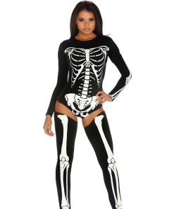 Bad to the Bone - Sexy Skeleton Costume - L/XL