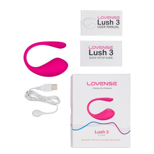 Lush 3 - Krachtige App-gestuurde Draagbare G-spot Ei Vibrator - Roze - Afbeelding 6