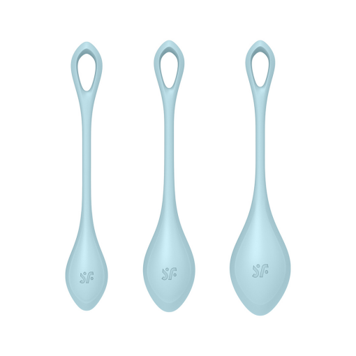 Yoni Power 2 - Kegel Balls Set - Lichtblauw - Afbeelding 3