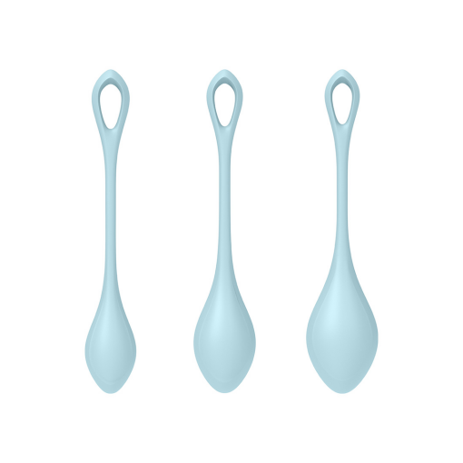 Yoni Power 2 - Kegel Balls Set - Lichtblauw - Afbeelding 5