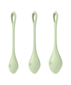 Yoni Power 2 - Kegel Balls Set - Lichtgroen