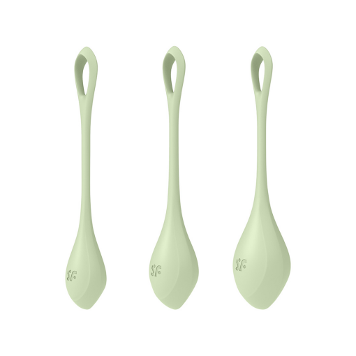Yoni Power 2 - Kegel Balls Set - Lichtgroen