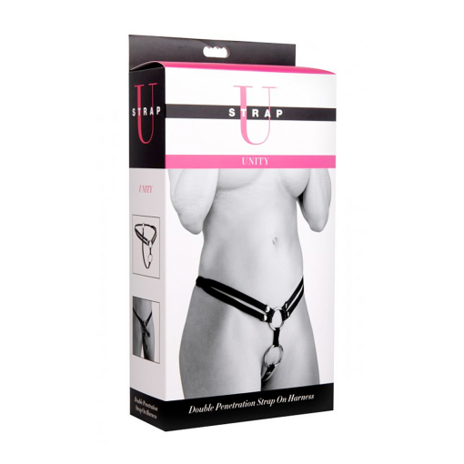 Unity - Double Penetration Strap-On Harness Unity - Dubbelpenetratie Strap-On Harnas - Afbeelding 2