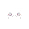 Stralende Nipple Bling Sticker