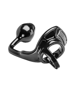 Armor Tug Lock - Cockring met Ball Strap en Butt Plug - Medium
