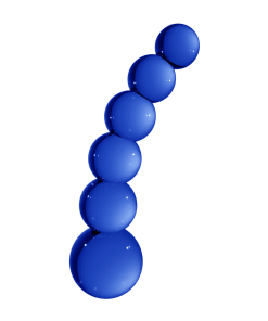 Planeten - Glazen Dildo