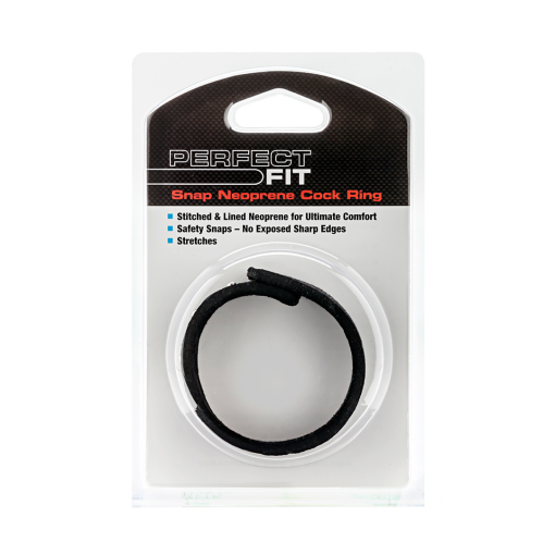 Neopreen Snap Cockrings - Cockring Set - Afbeelding 2