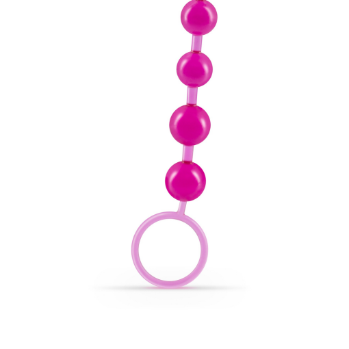 Basic Anal Beads - 10 Bead Chain - Pink - Afbeelding 4