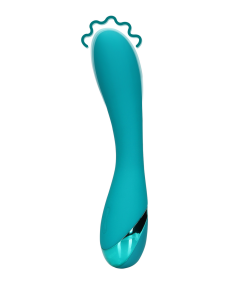 Glad Siliconen G-Spot Vibrator - Teal Blauw