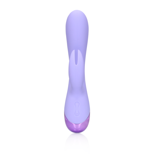 Zachte Silicone Konijn Vibrator - Digitale Lavendel - Afbeelding 5