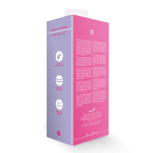 2-delige Kegel Ball Set - Wilde Aardbei - Afbeelding 3