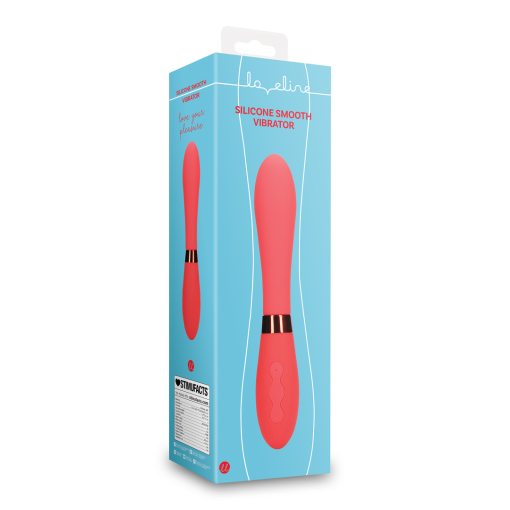 Siliconen Smooth Vibrator - Salsa - Afbeelding 2