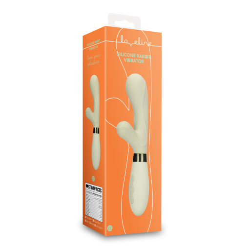 Siliconen Rabbit Vibrator - Misty Green - Afbeelding 2