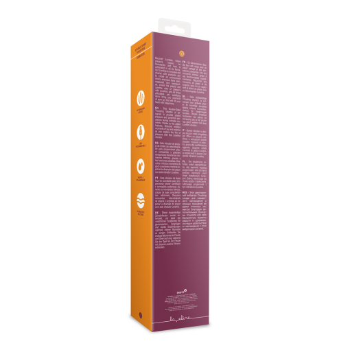 Dubbelzijdige Duwvibrator - Merlot Druif - Afbeelding 3
