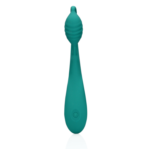 G-Spot Vibrator met Parels - Blauw Groen - Afbeelding 5