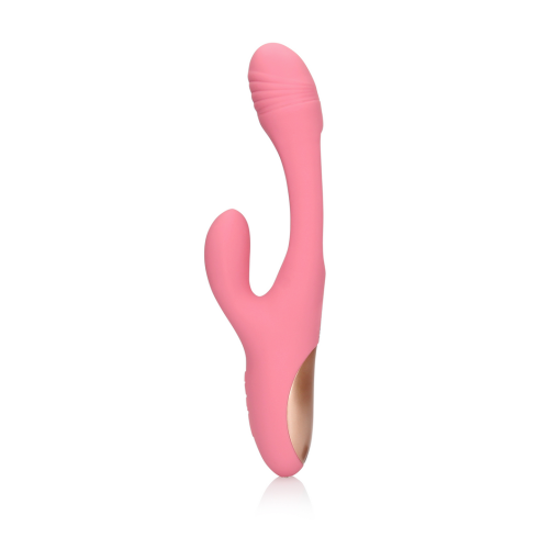 Flapperende G-Spot Rabbit Vibrator - Roze Arabesque - Afbeelding 6