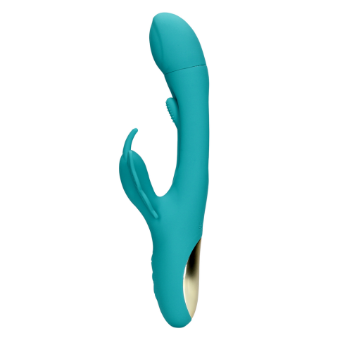 Flapper G-Spot Vlinder Vibrator - Pauwblauw - Afbeelding 6