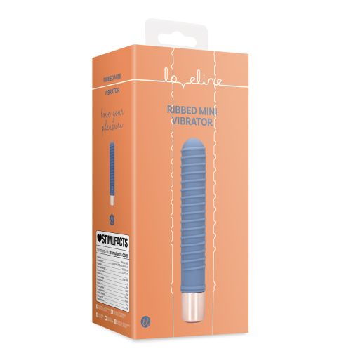 Geribbelde Mini Vibrator - Blue Horizon - Afbeelding 2