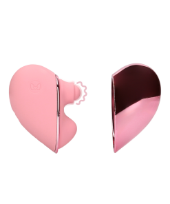 Tapping Heart Vibrator - Roze Arabesque