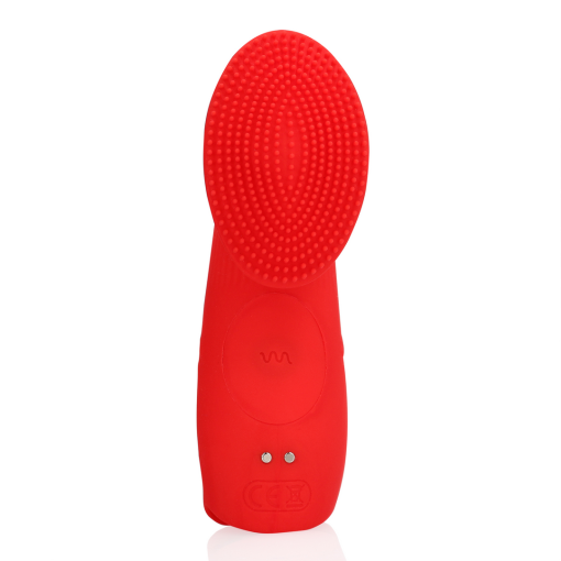 Textured Finger Vibrator - Sunrise Red - Afbeelding 4