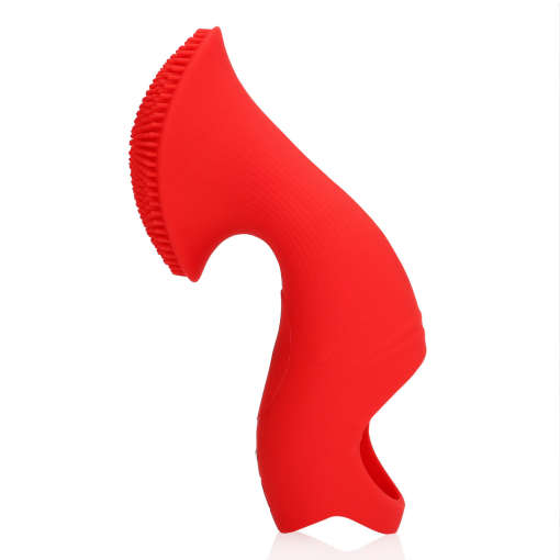 Textured Finger Vibrator - Sunrise Red - Afbeelding 6