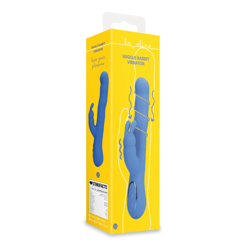 Wiggle Rabbit Vibrator - Jetset Blauw - Afbeelding 2