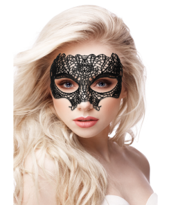 Prinses - Zwarte Kantmasker