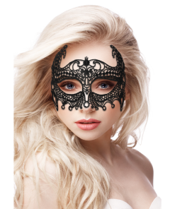 Keizerin - Zwarte Kanten Masker