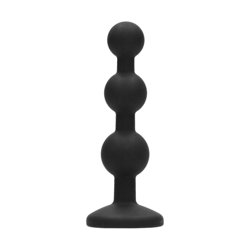 Silicone Beaded Diamond Buttplug - Afbeelding 3