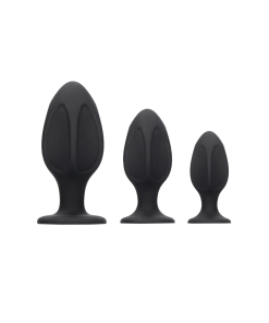 Diamantvormige Butt Plug Set