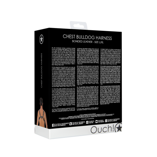 Bulldog Leren Borstharnas - L/XL - Afbeelding 3