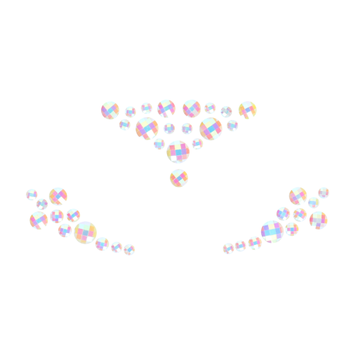 Lichaamsjuwelen Stickers - Gezicht - Afbeelding 3