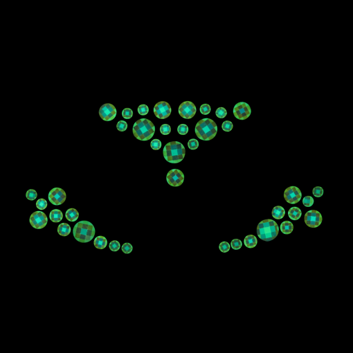 Lichaamsjuwelen Stickers - Gezicht - Afbeelding 5