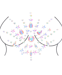 Lichaamsjuwelen Stickers - Borst