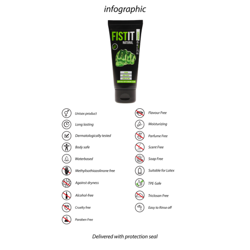 Natuurlijke Waterbasis Glijmiddel - 100 ml - Afbeelding 3