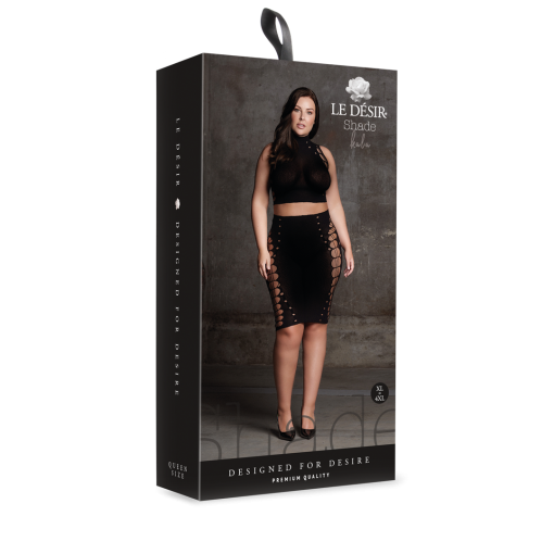 Crop Top en Rok - Plus Size