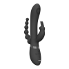 Rini - Pulse Wave  Vibrerende Dubbele Penetratie Rabbit - Zwart